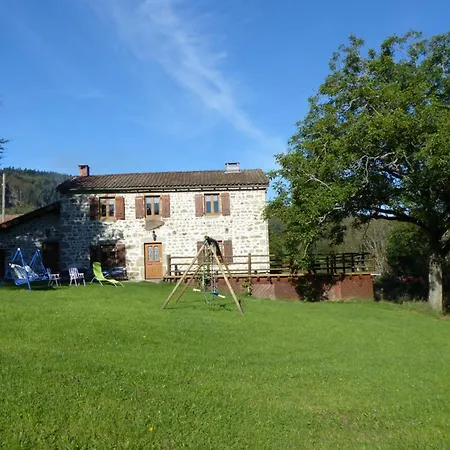 Maison Rustique Avec Cheminee, Jardin Et Animaux Admis A - Fr-1-489-184 別荘 Laprugne